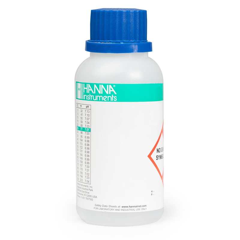 GroLine 1413 µS/cm Conductivity Standard with Certificate (120 mL bottle) – HI7031-012