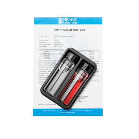 Pool Line pH Checker® HC Calibration Check Set - HI779-11