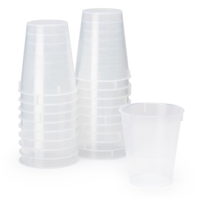 20x Plastic Beakers (120 mL) for HI920-11660 - HI920-060