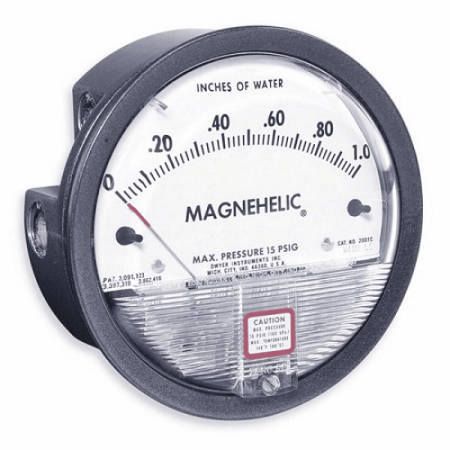 Dwyer Magnehelic Differential Pressure Gage (0-0.25") - IC-2000-00