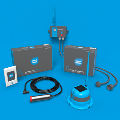 SW900-STARTER-W-PRO Smart Water Starter Pack with Wall Mount WiFi LCD Keypad and Pump Controller