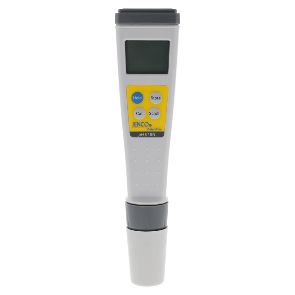 Jenco VisionPlus IP67 pH meter with temperature and data hold - 618N