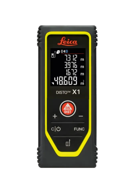 Leica Disto X1 Laser Distance Meter (100m, IP65, NFC) - LG986859