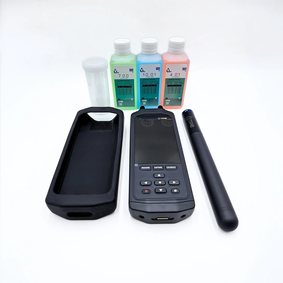 Ranger 3-port Kit with 1m pH Sensor, Buffers & Protective Sleeve - RG803-1211092