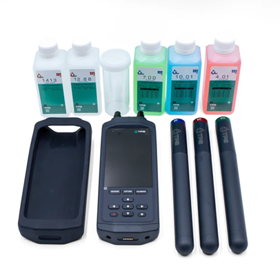 Ranger 5-port Kit with 1m pH/EC/DO Sensors, Buffers, Standards & Protective Sleeve - RG905-1300184