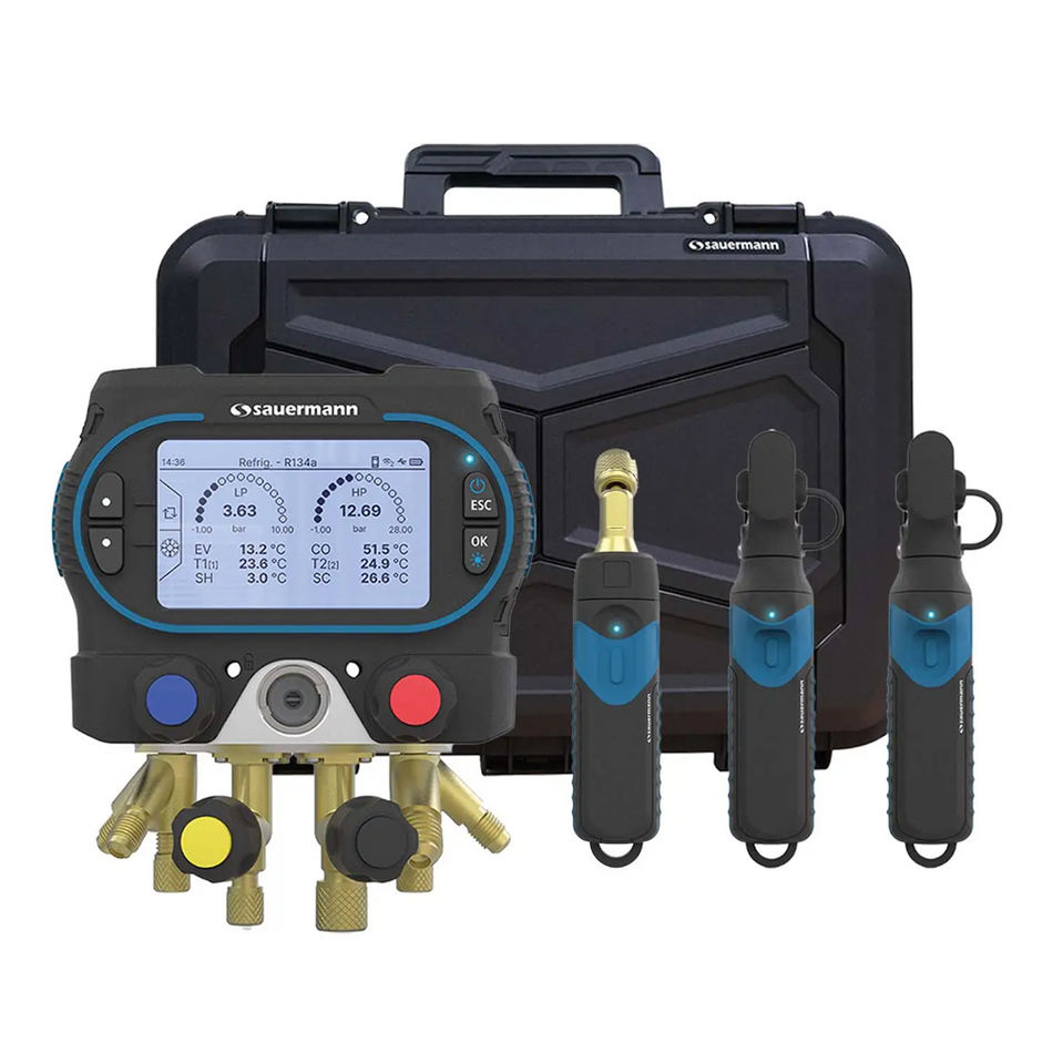 Si-RM450 Digital Refrigerant Manifold Kit 5