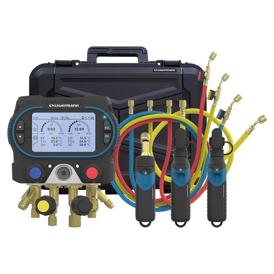 Si-RM450 Digital Refrigerant Manifold Kit 6