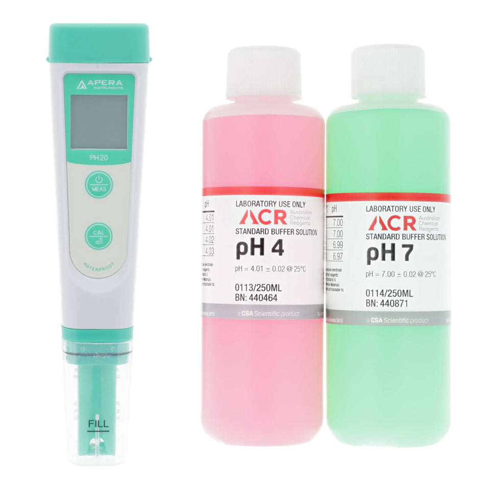Sushi Rice pH Tester Kit with buffer solutions - Sushi-pH-Kit