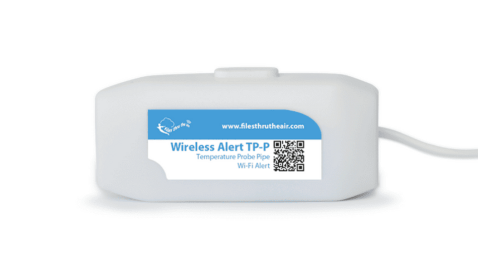 Wireless Pipe Temperature Monitor with Email Alerts