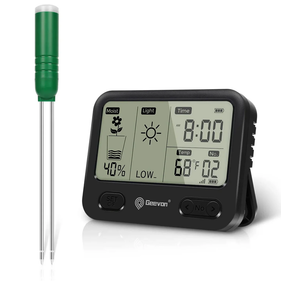 Geevon WS0302 4-in-1 Plant Soil Moisture Meter - WS0302