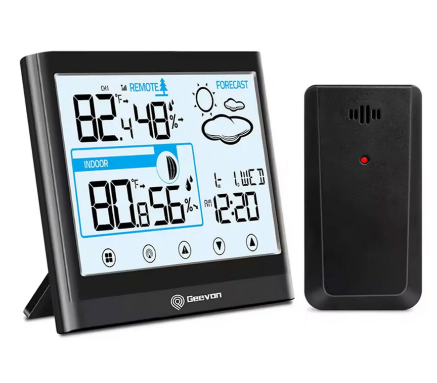 Geevon WS6113 Wireless Thermometer with Forecast - WS6113