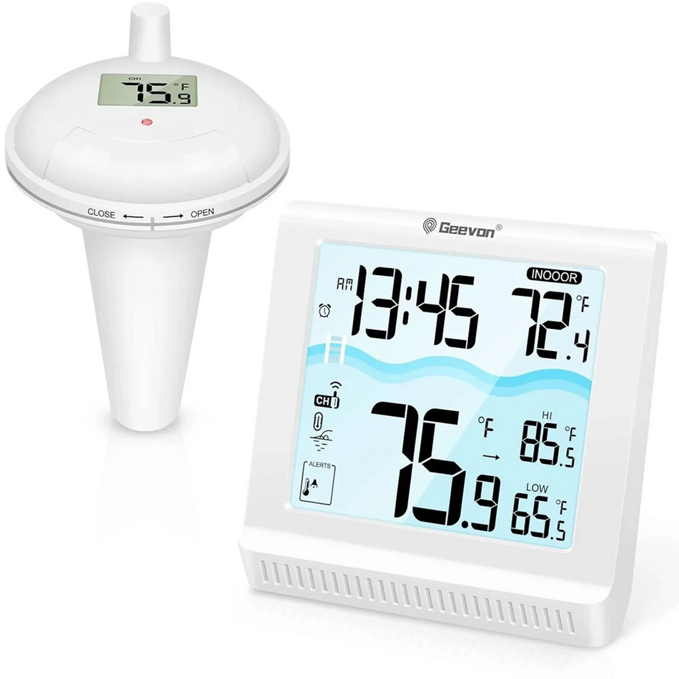 Geevon WS6137 Digital Wireless Pool Thermometer - WS6137