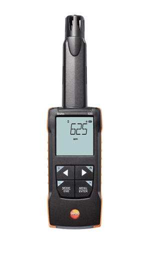 testo 535 - Digital CO2 measuring instrument with App connection