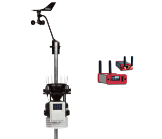 Wireless Vantage Pro2 ISS Plus including UV & Solar Radiation Sensors, Standard Radiation Shield, MeteoBridge Pro