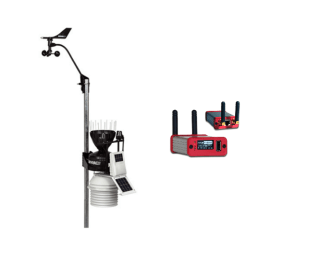 Wireless Vantage Pro2 ISS Plus with UV & Solar Radiation Sensors, 24 Hour Radiation Shield and MeteoBridge Pro