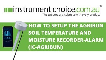 How to Setup the Agribun Temperature and Soil Moisture Meter (IC-Agribun)