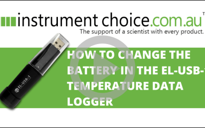 How to Change the Batteries in the EL-USB-1 Temperature Data Logger
