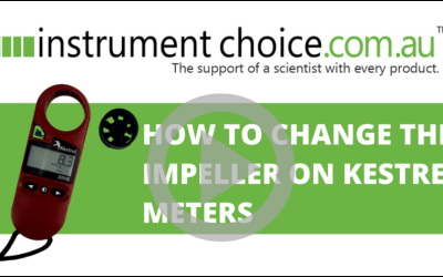 How to Change the Impeller on Kestrel Wind Meters