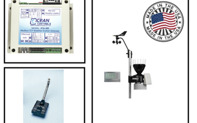 What is a MODBUS weather station?