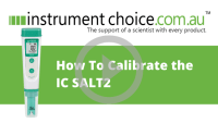 How to Calibrate the IC-SALT2 Salinity Measuring Device