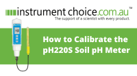 How to Calibrate the pH220S Soil pH Meter