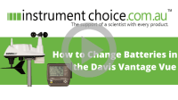 How to Change the Batteries in the Davis Vantage Vue Weather Station