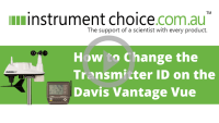 How to Change the Transmitter ID on the Davis Vantage Vue Weather Station