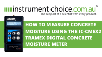 How to Measure Concrete Moisture Using the IC-CMEX2 Digital Concrete Moisture Meter