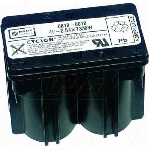Sealed Lead Tin BatteryCyclon Monobloc - 0819-0010