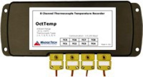 8 Channel, Thermocouple Based Temperature logger