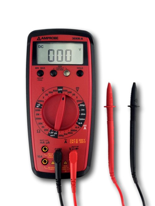 Amprobe 30XR-A Auto Ranging Digital Multimeter with VolTect Non-Contact Voltage Detection