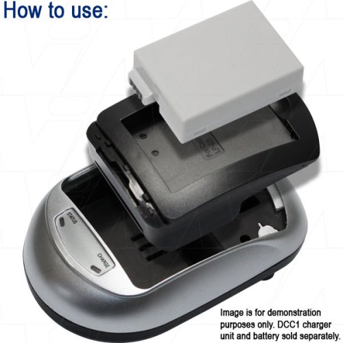Camera Battery Charger Adaptor Plate for Nikon EN-EL5, CP1 - AVP155