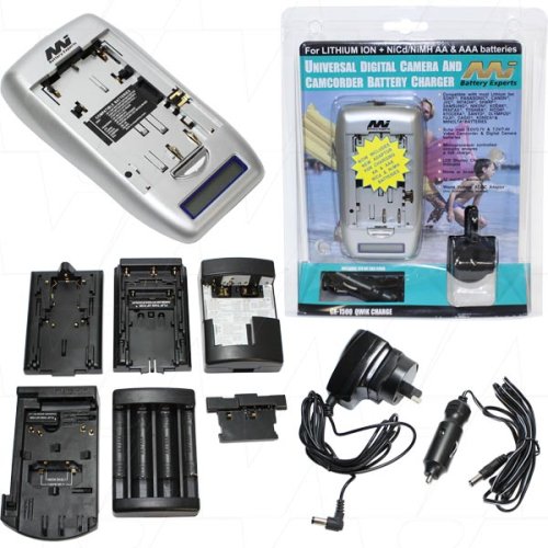 Lithium Ion Video, Camcorder & Digital Camera  + NiCD/NiMH AA/AAA Battery Charger - CX1500