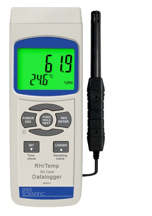 Humidity/Temperature Meter Logger, SD Card - IC800021