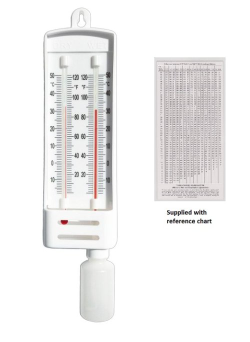 Mason's Hygrometer (Humidity Meter) Red Liquid - IC736740