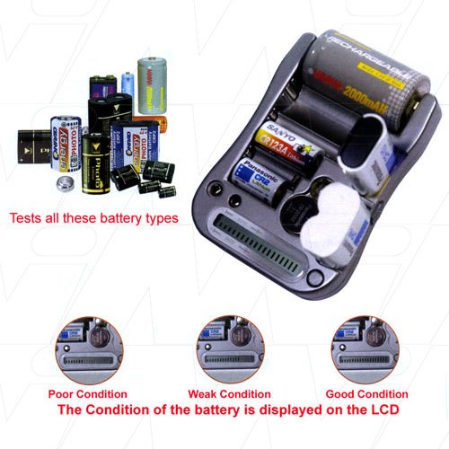 Battery Tester For Primary Batteries - MW333
