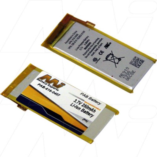 Portable Media Player Battery - PAB-616-0407-BP1