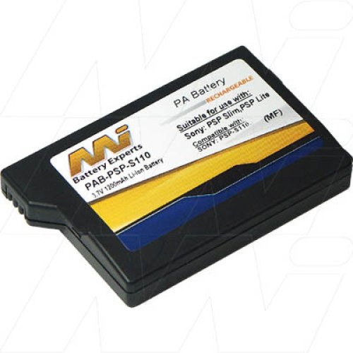 Electronic Game battery for Sony PSP Slim & PSP Lite - PAB-PSP-S110