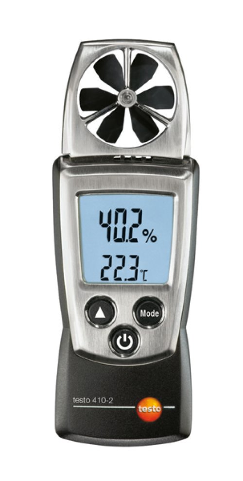 Vane Anemometer With Temperature & Humidity Measurement - 0560-4102
