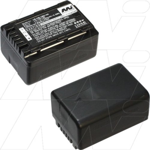 Camcorder Battery replaces Panasonic VW-VBK180 - VB-VW-VBK180-BP1