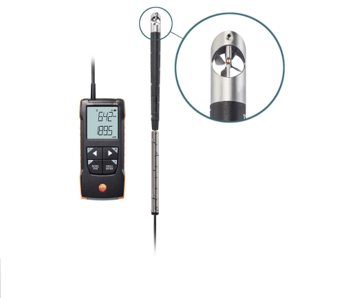 testo 416 - Digital 16 mm Vane Anemometer with App Connection