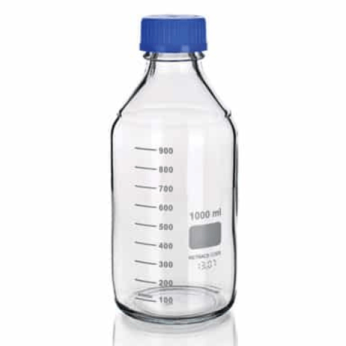 Reagent Bottle 5L with Cap and Pouring Ring - IC-60135
