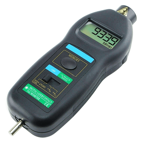2 in1 Digital Contact And Non-Contact Tachometer - IC-TAC-02