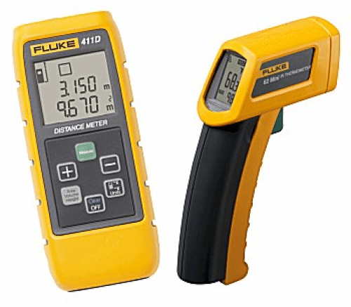 414D Laser Distance Meter And 62 Max Ir Thermometer (Not suitable for human use)
