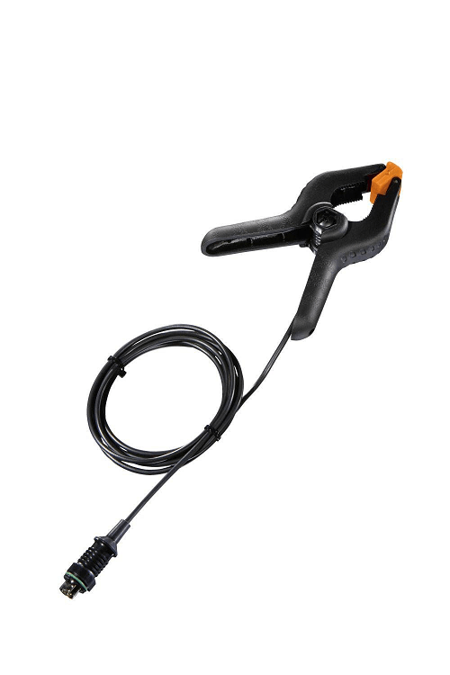 Clamp probe with NTC temperature sensor - for measurements on pipes (6-35 mm)
