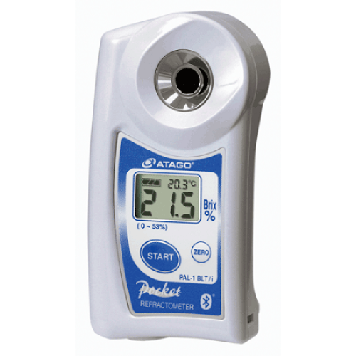 Digital Hand-held Pocket Refractometer - IC-PAL-1-BLT/A-W