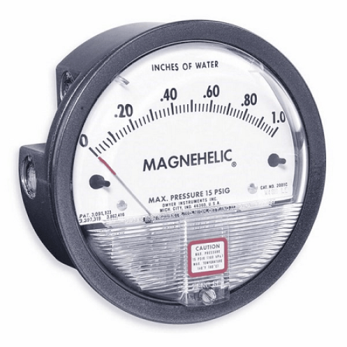 Dwyer Magnehelic Differential Pressure Gage (0-0.50") - IC-2001