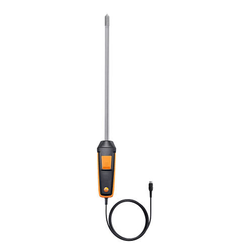 Robust humidity/temperature probe (digital) - for temperatures up to +180 C, wired