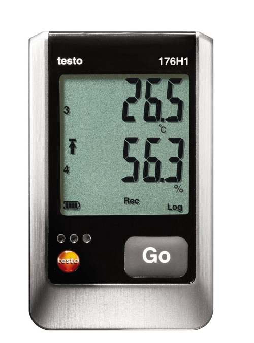 testo 176H1 - Four-channel humidity and temperature data logger
