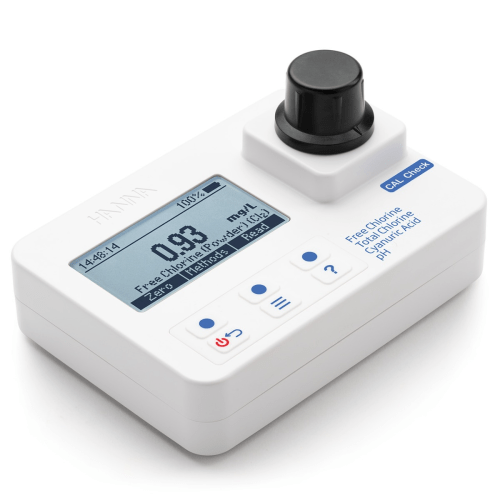Chlorine, Cyanuric Acid, and pH Portable Photometer - IC-HI97725